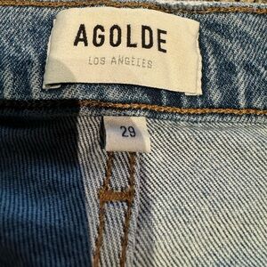 Agolde Light Blue Denim Jeans Organic Cotton
Original $340 plus tax